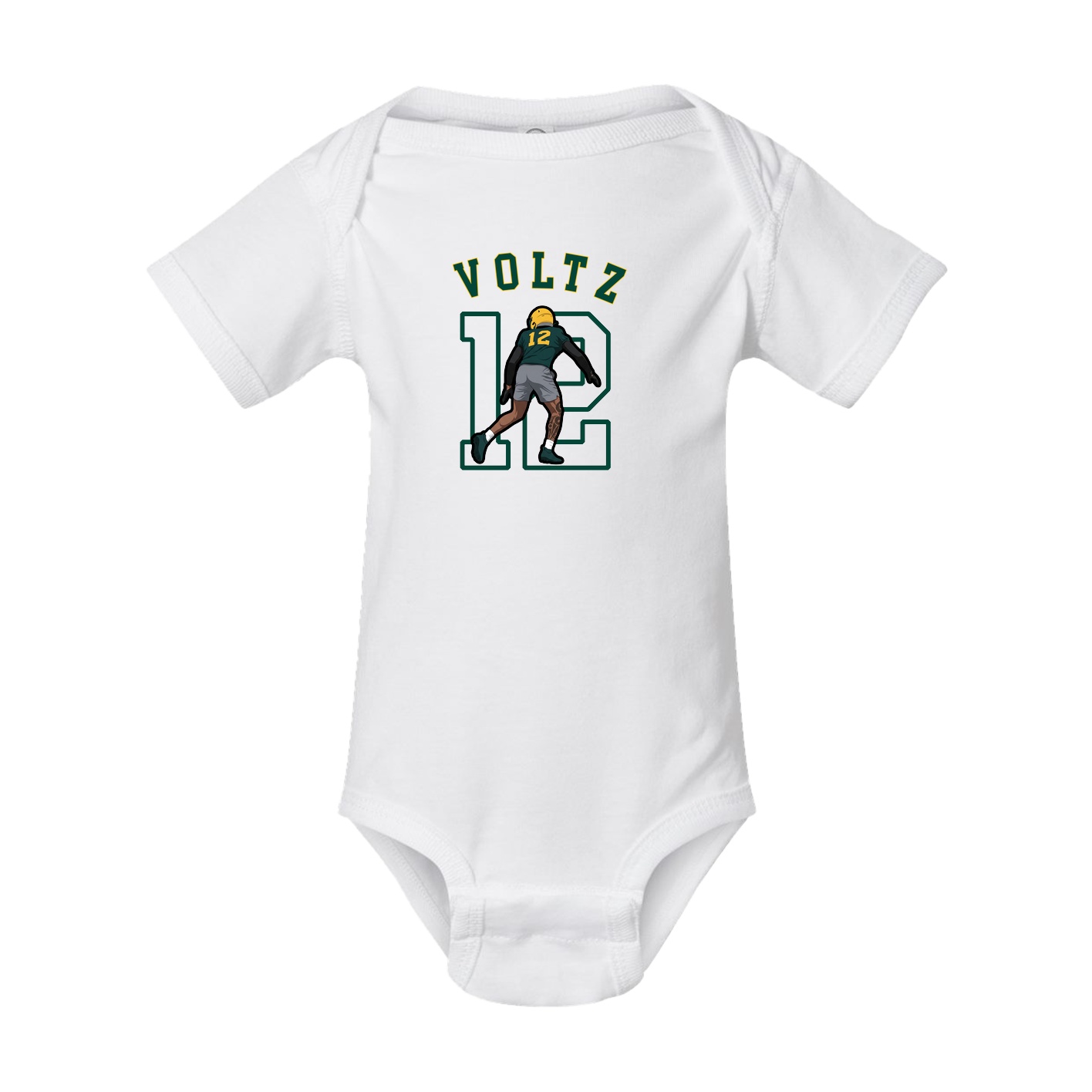 Baby Onesie — Shirsey Arch in White