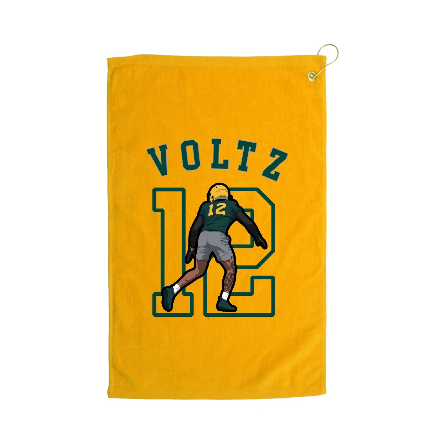Golf Towel — Shirsey Arch in Gold