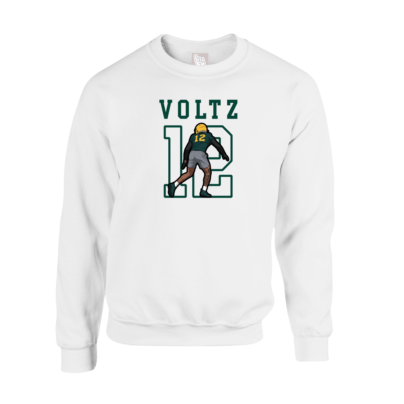 Fleece Crew — Shirsey in White
