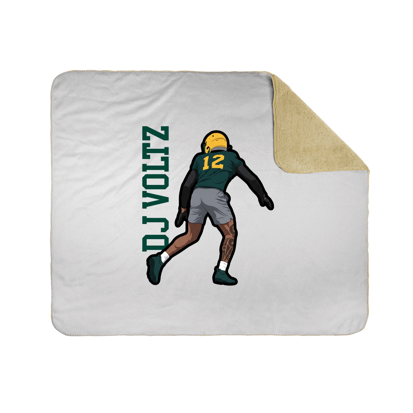 50x60 Sherpa Lined Throw Blanket