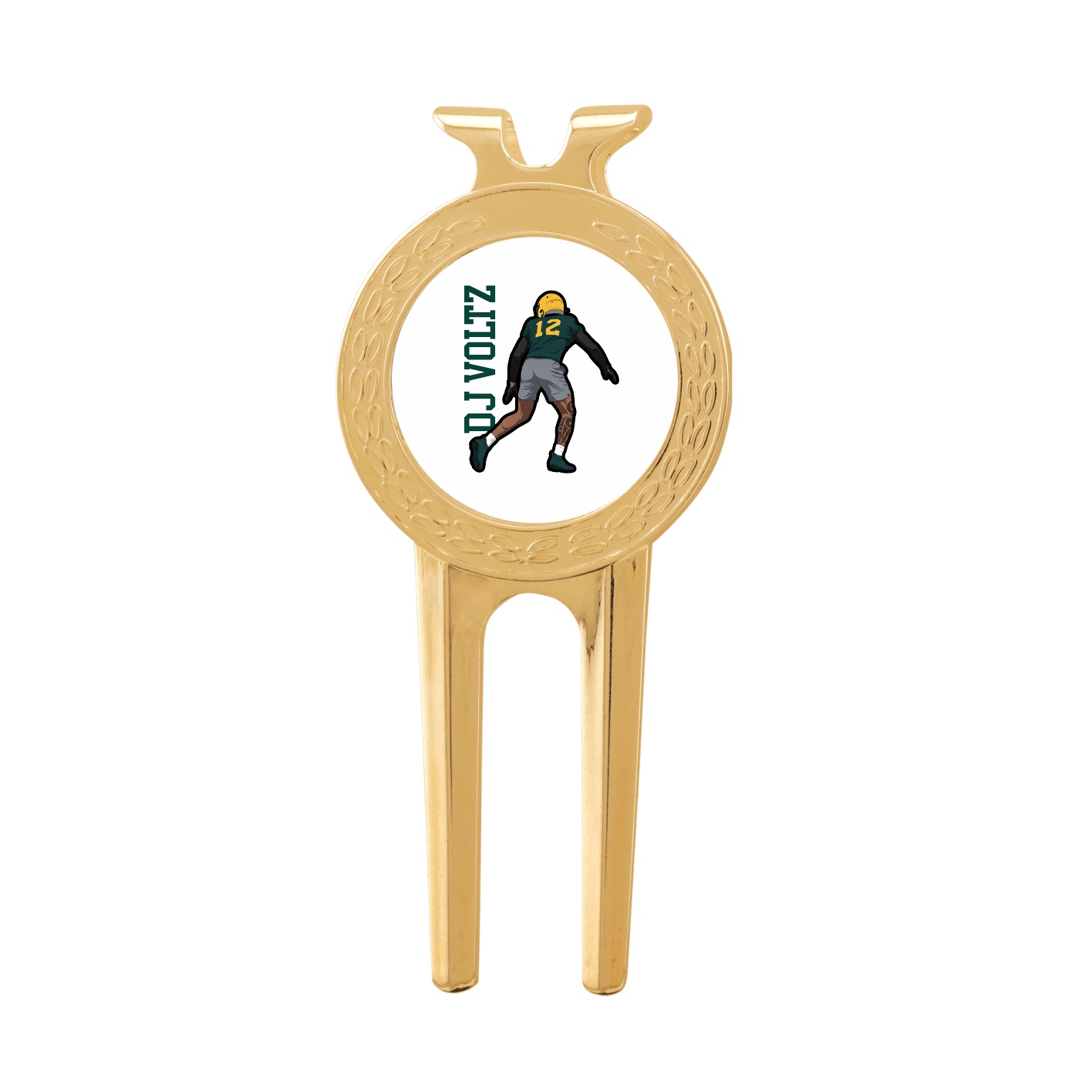 Divot Tool with Ball Marker — Name Vertical in Classic