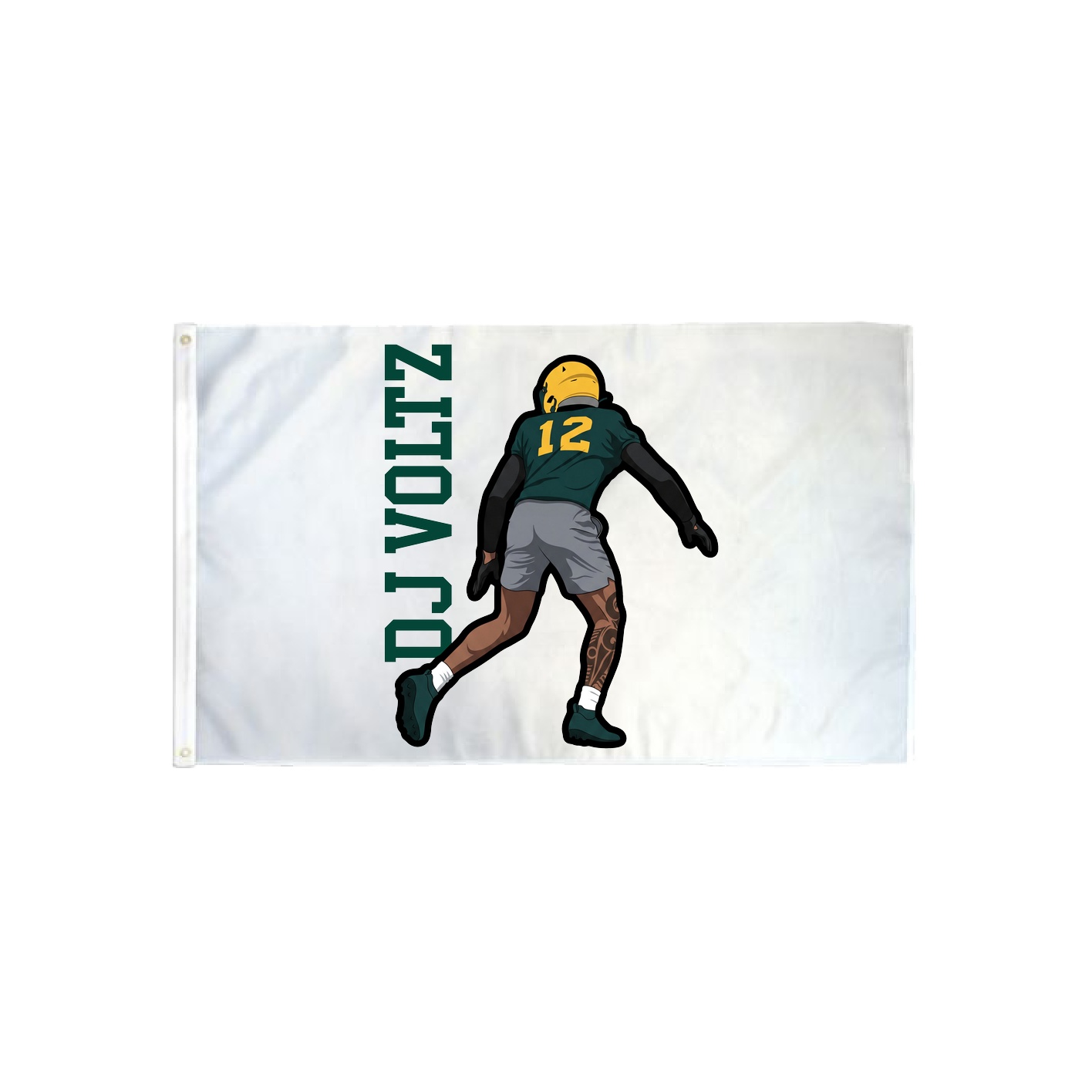 3x5 Flag — Name Vertical in Classic