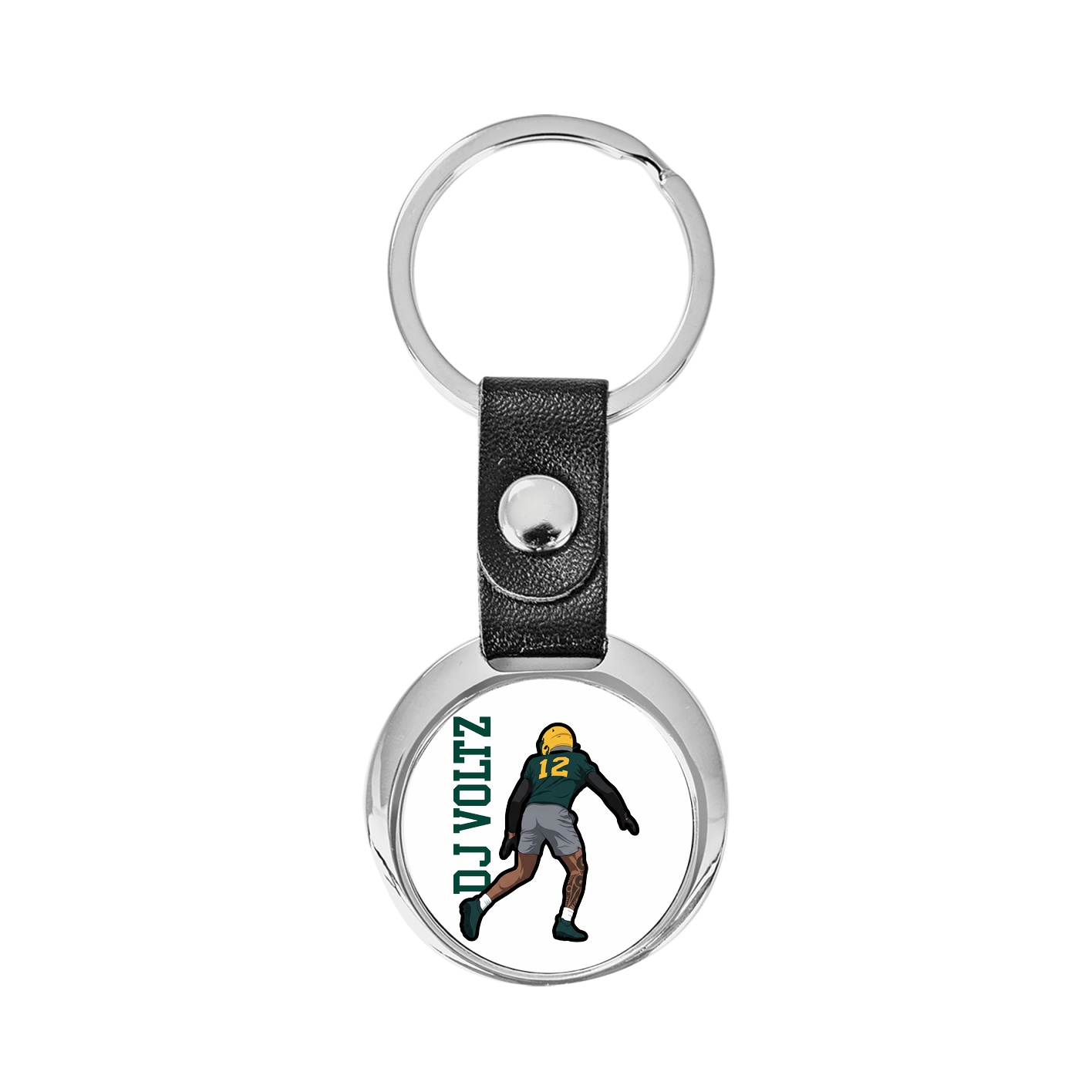 Key Chain — Name Vertical in Classic
