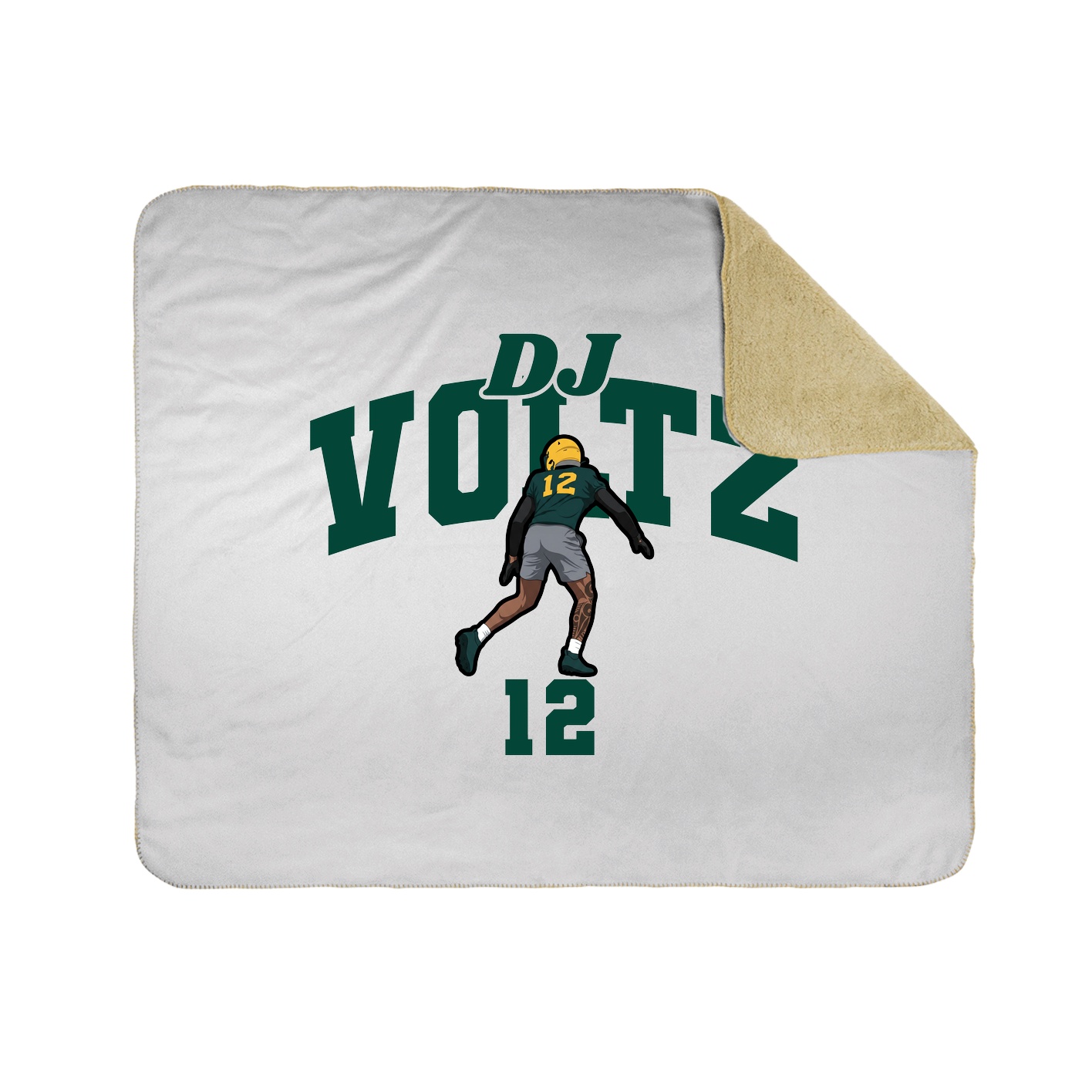 Throw Blanket — Signature Arch in White