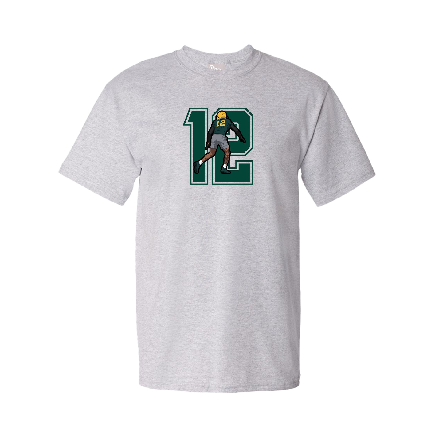 Youth Tee — Number in Grey