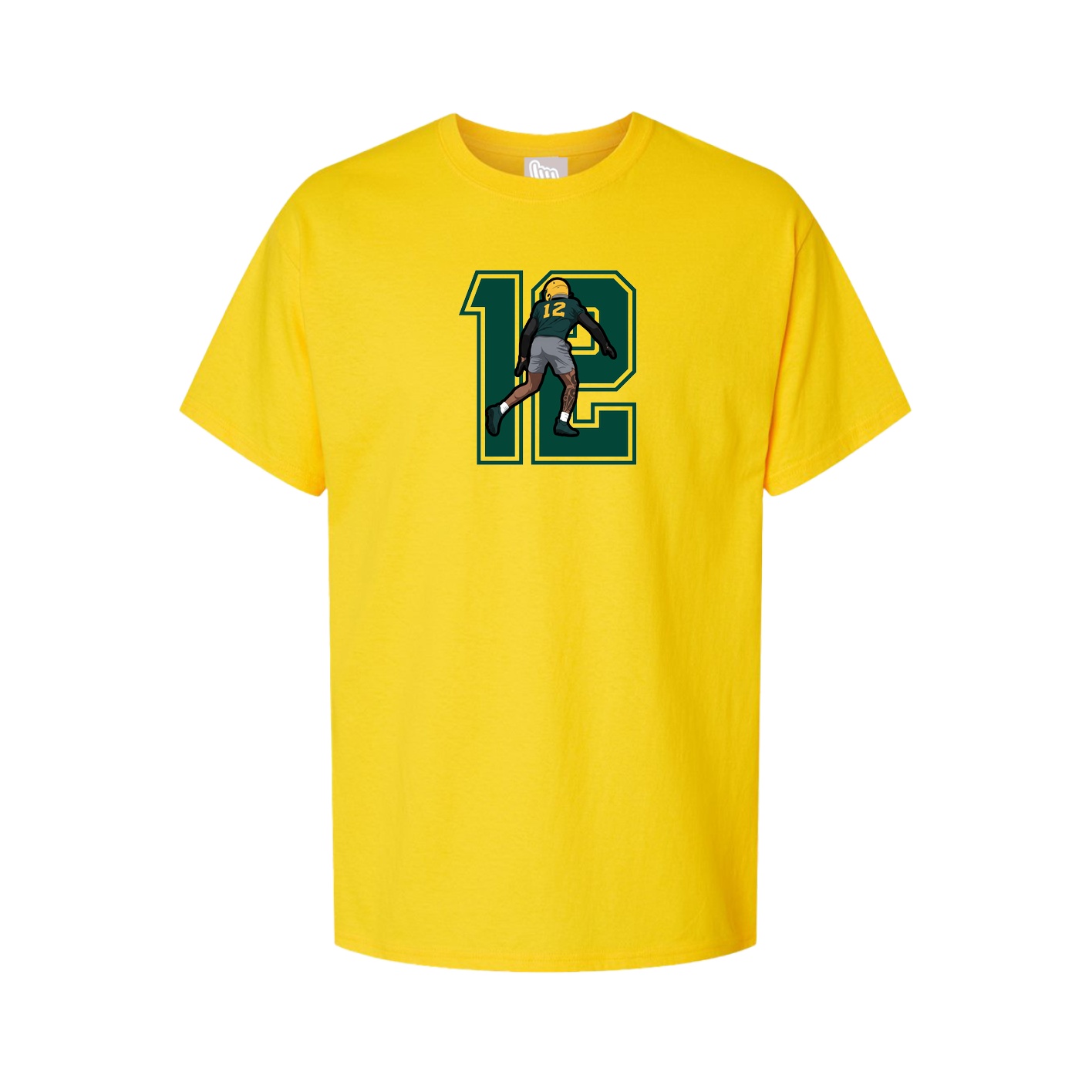 Youth Tee — Number in Gold