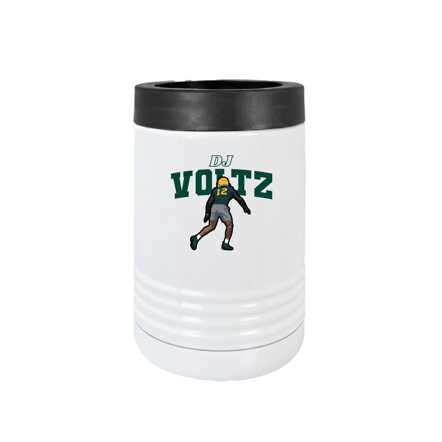 Beverage Holder — Name Arch in White