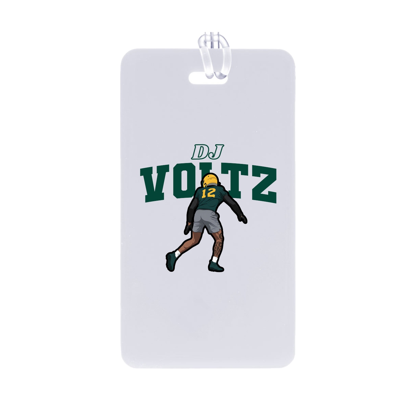 Bag Tag — Name Arch in Classic