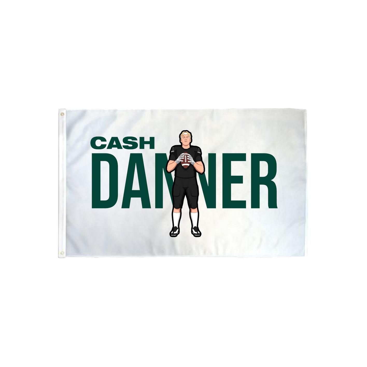 3x5 Flag — Player Name in Classic