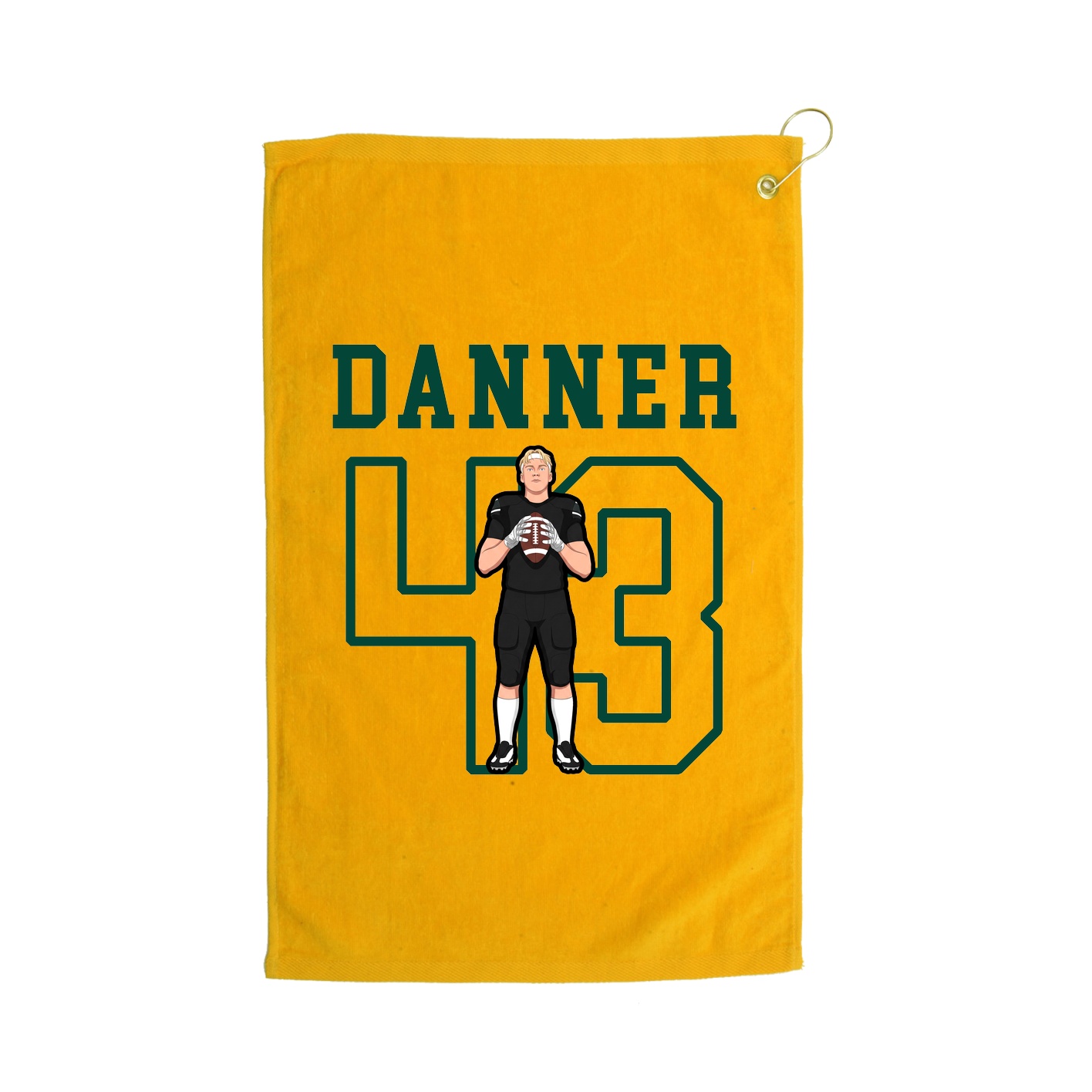 Golf Towel — Shirsey in Gold