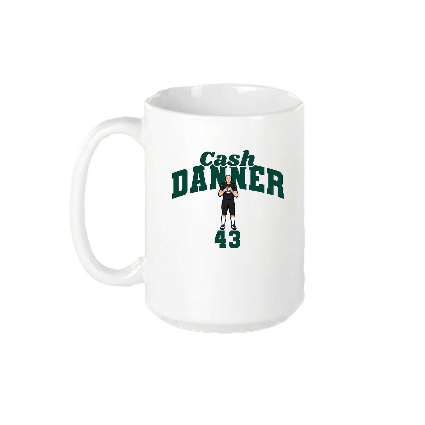 15oz Coffee Mug — Signature Arch in White