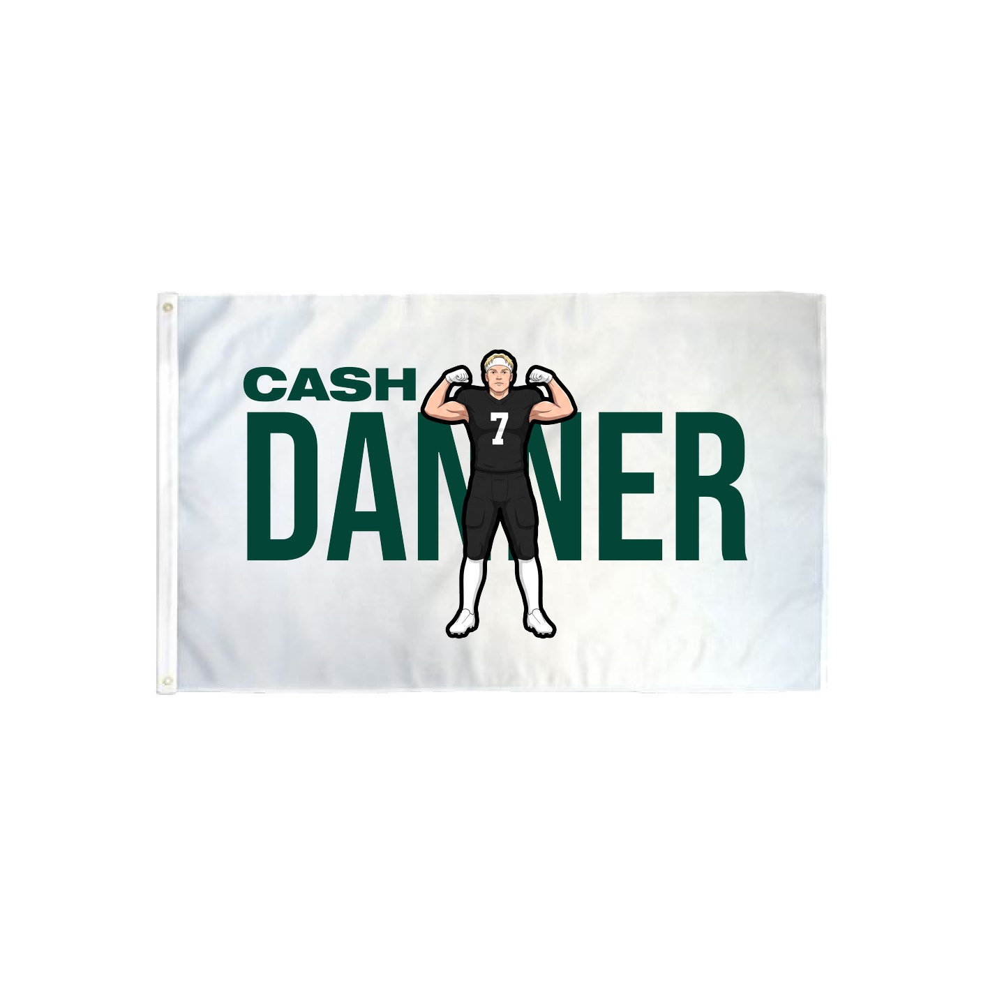 3x5 Flag — Player Name in Classic