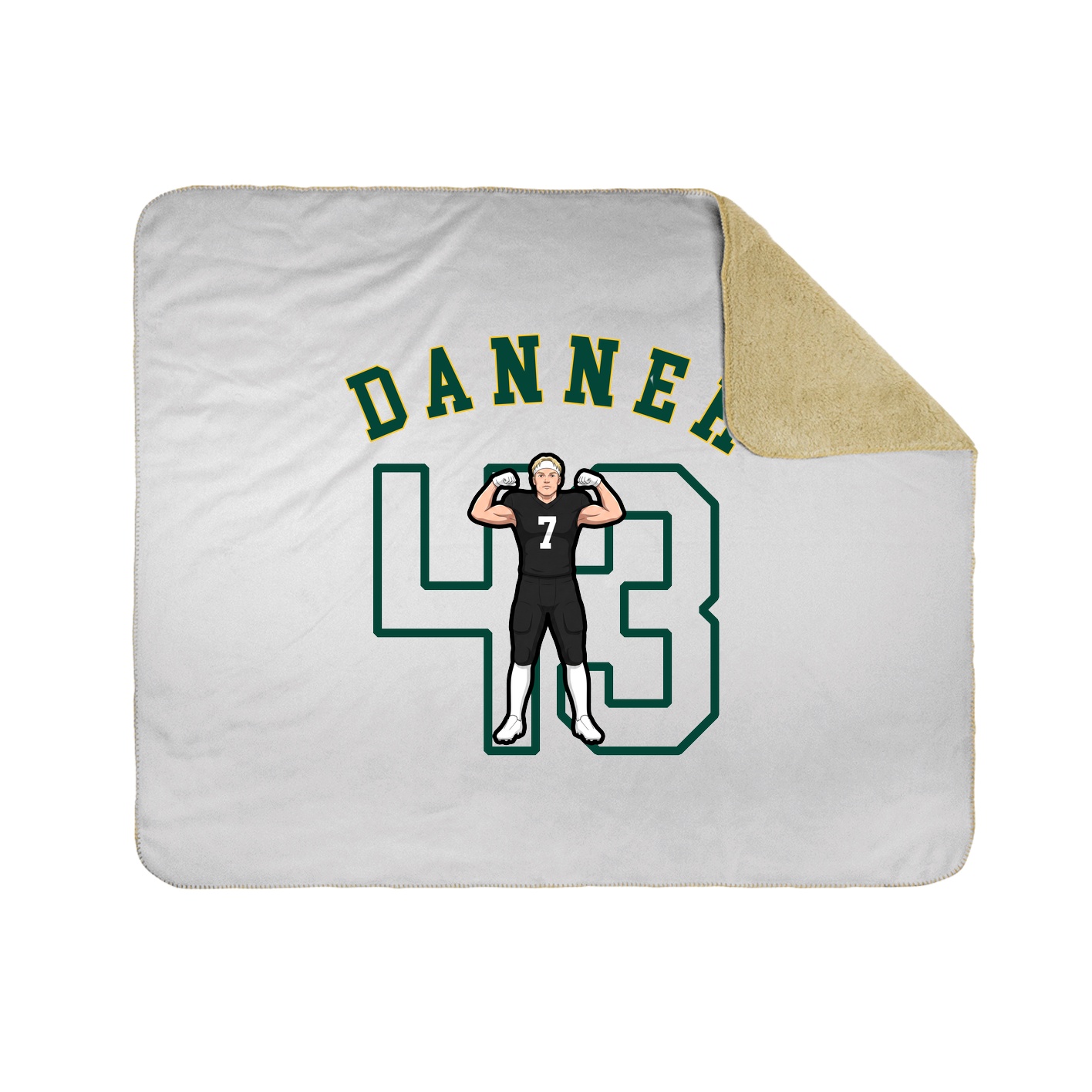 Throw Blanket — Shirsey Arch in White