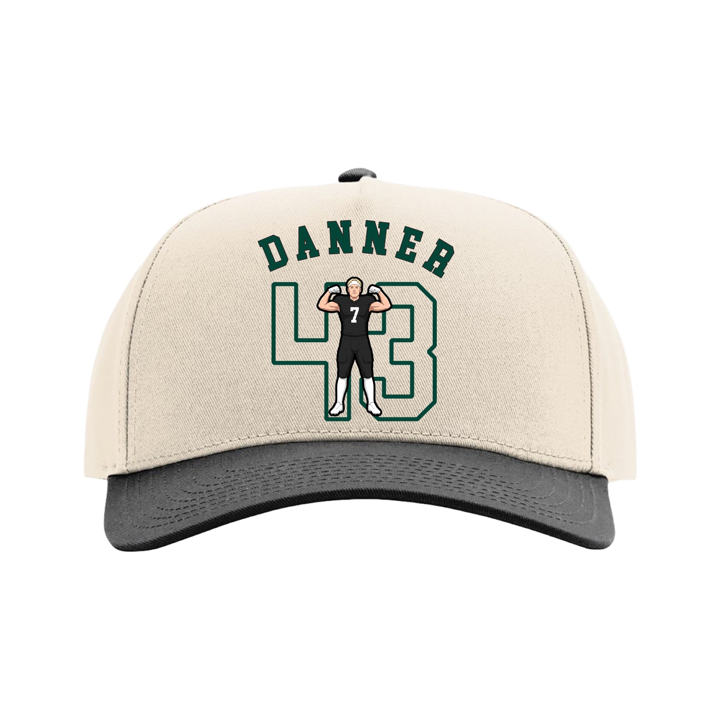 Full Fabric Five-Panel Champ Cap
