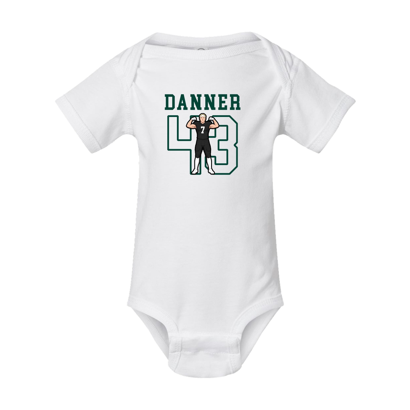Baby Onesie — Shirsey in White