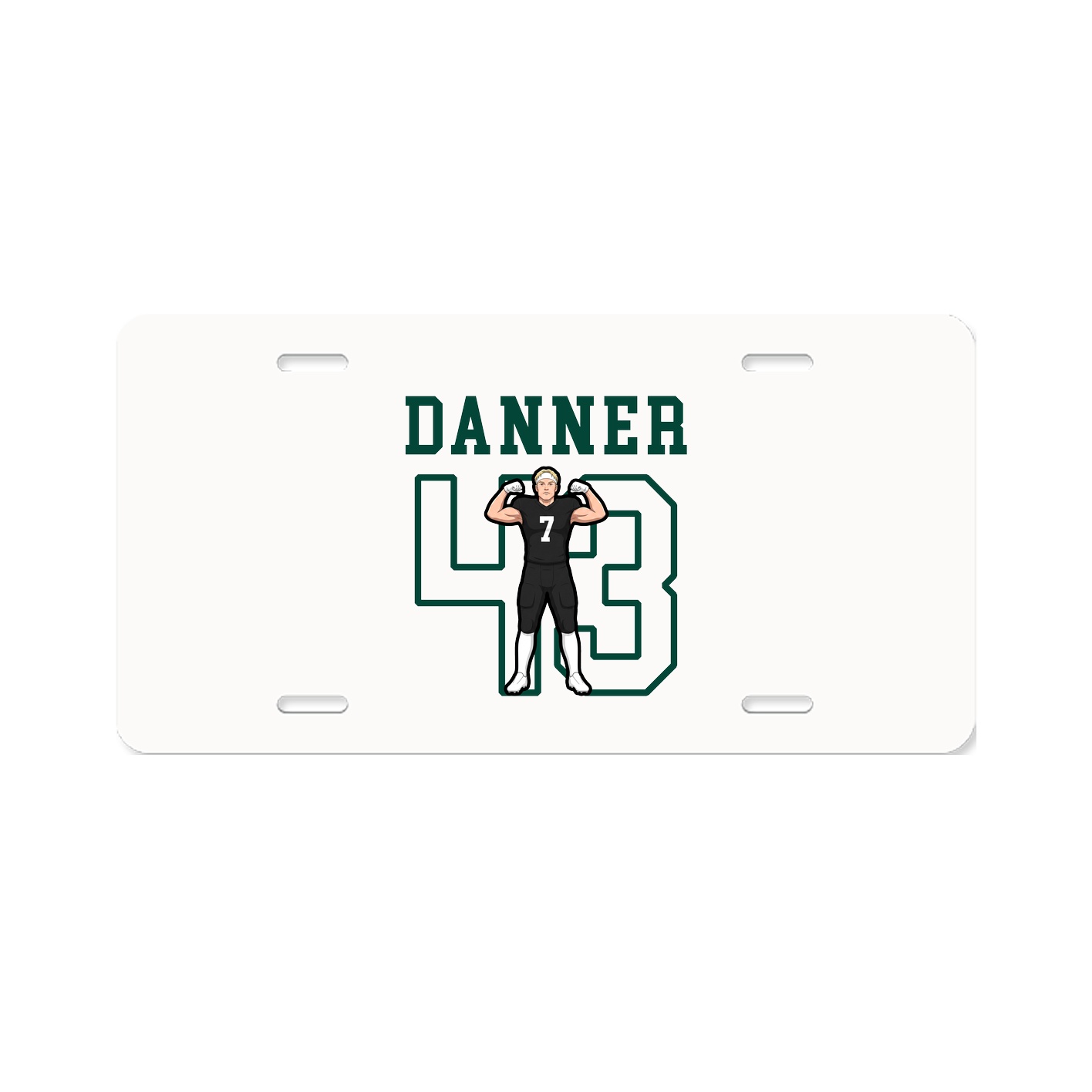 License Plate — Shirsey in Classic
