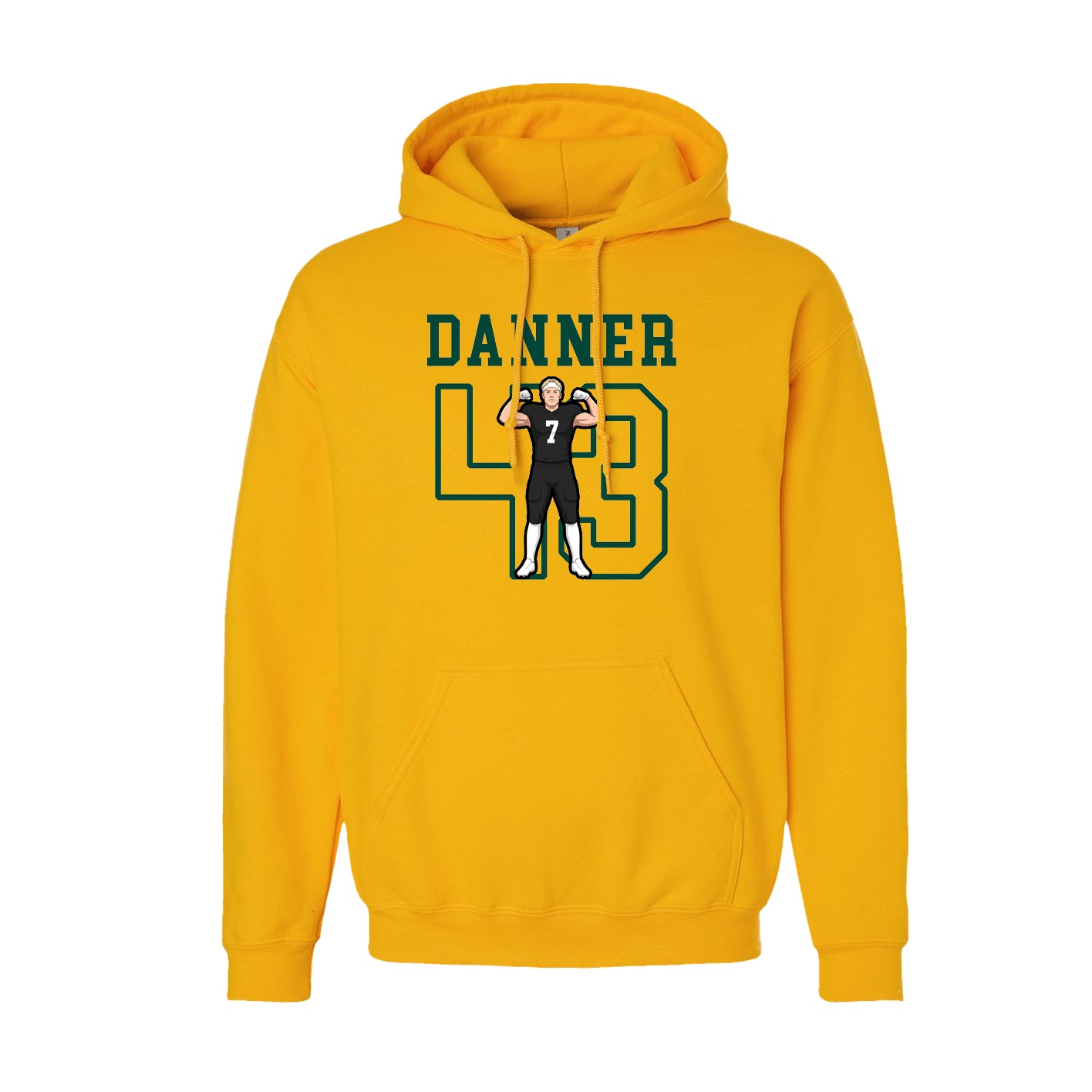 Hoodie — Shirsey in Gold