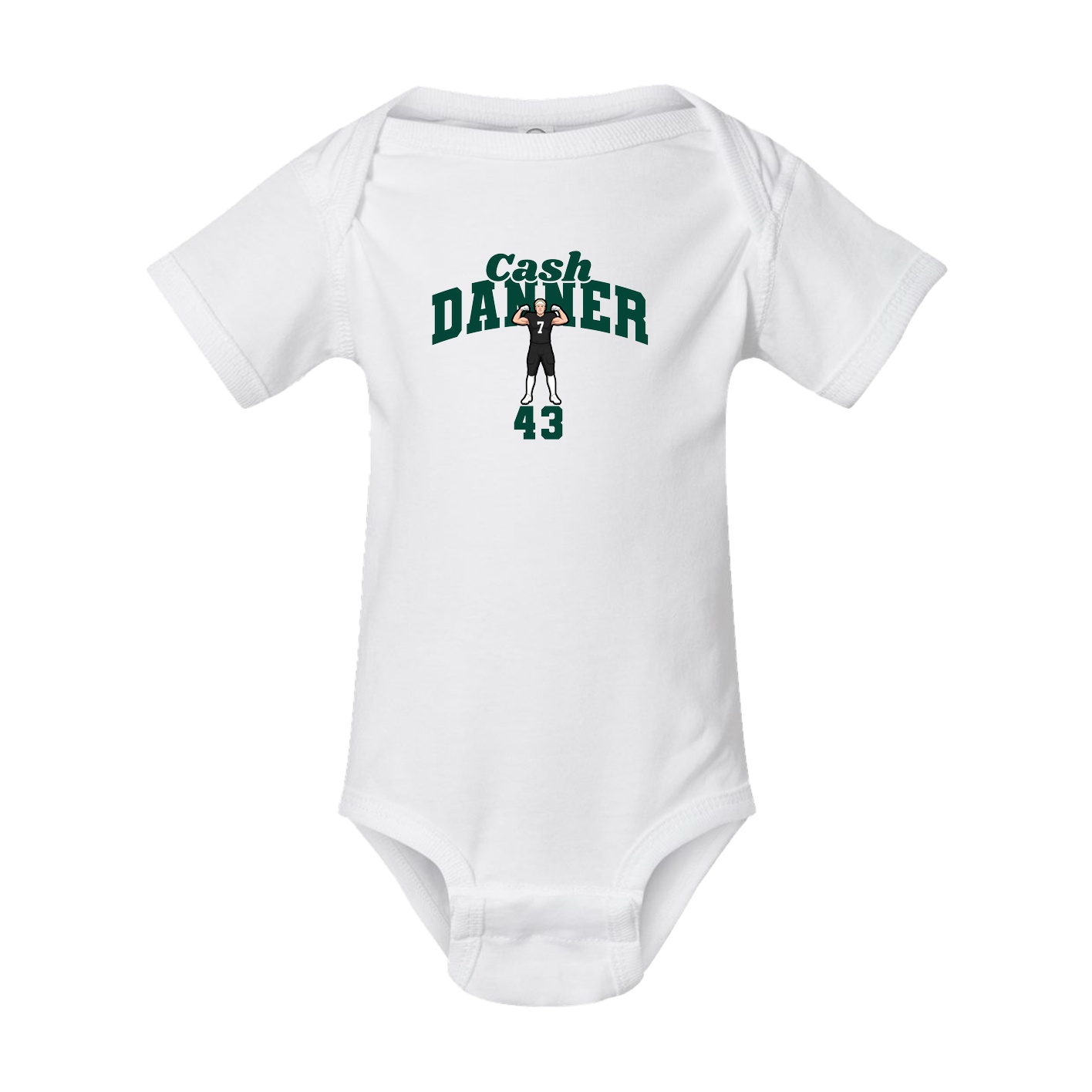 Baby Onesie — Signature Arch in White