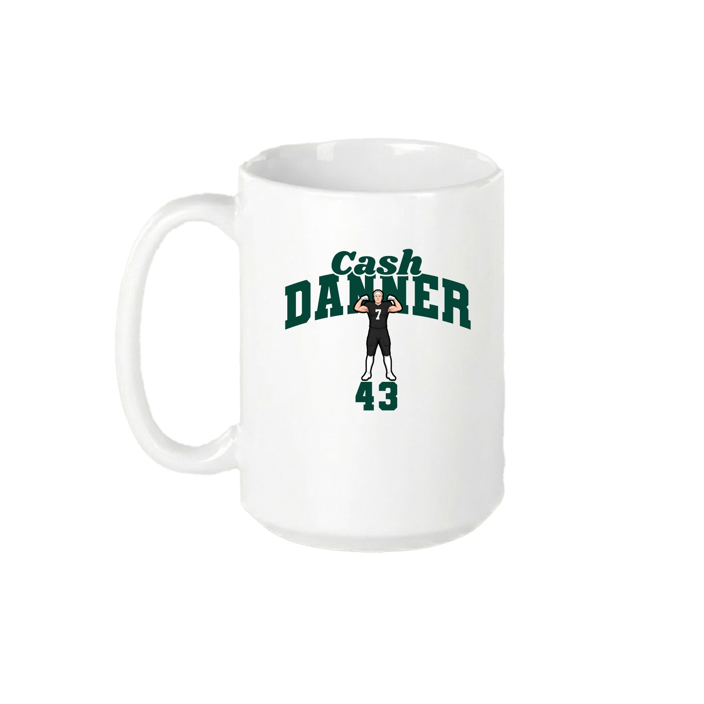 15oz Coffee Mug — Signature Arch in White