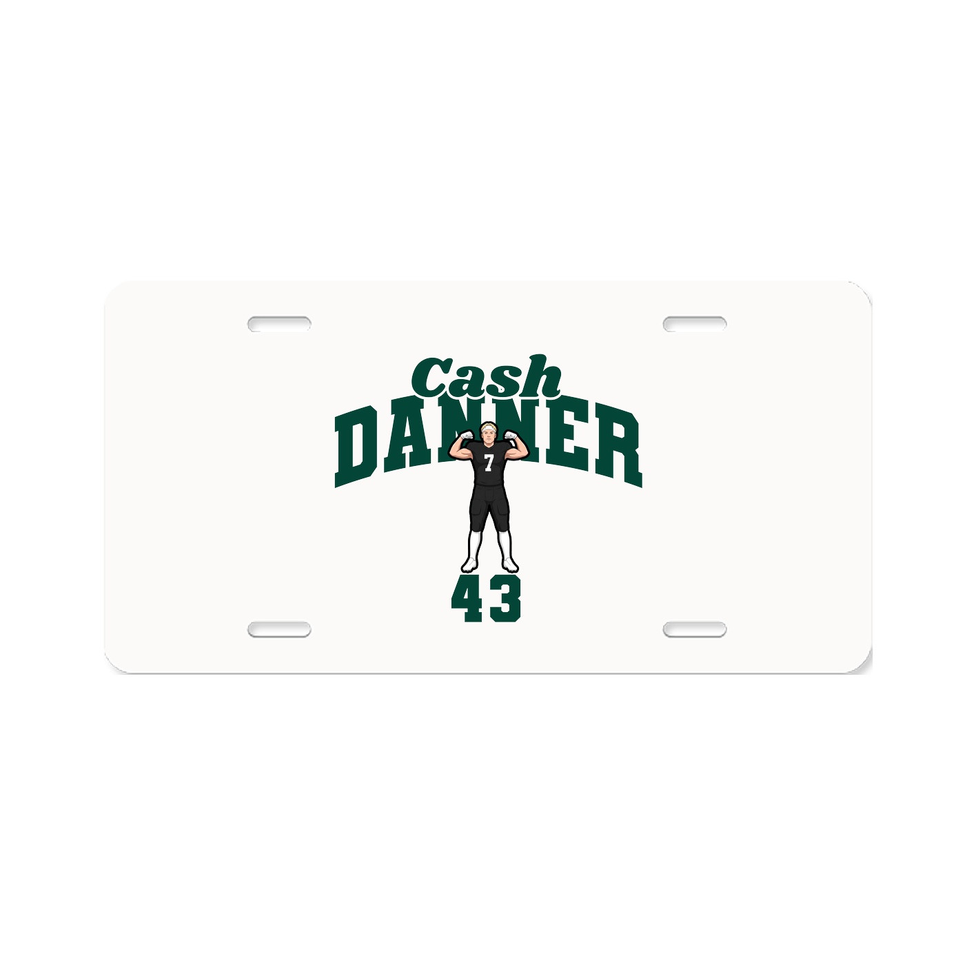 License Plate — Signature Arch in Classic