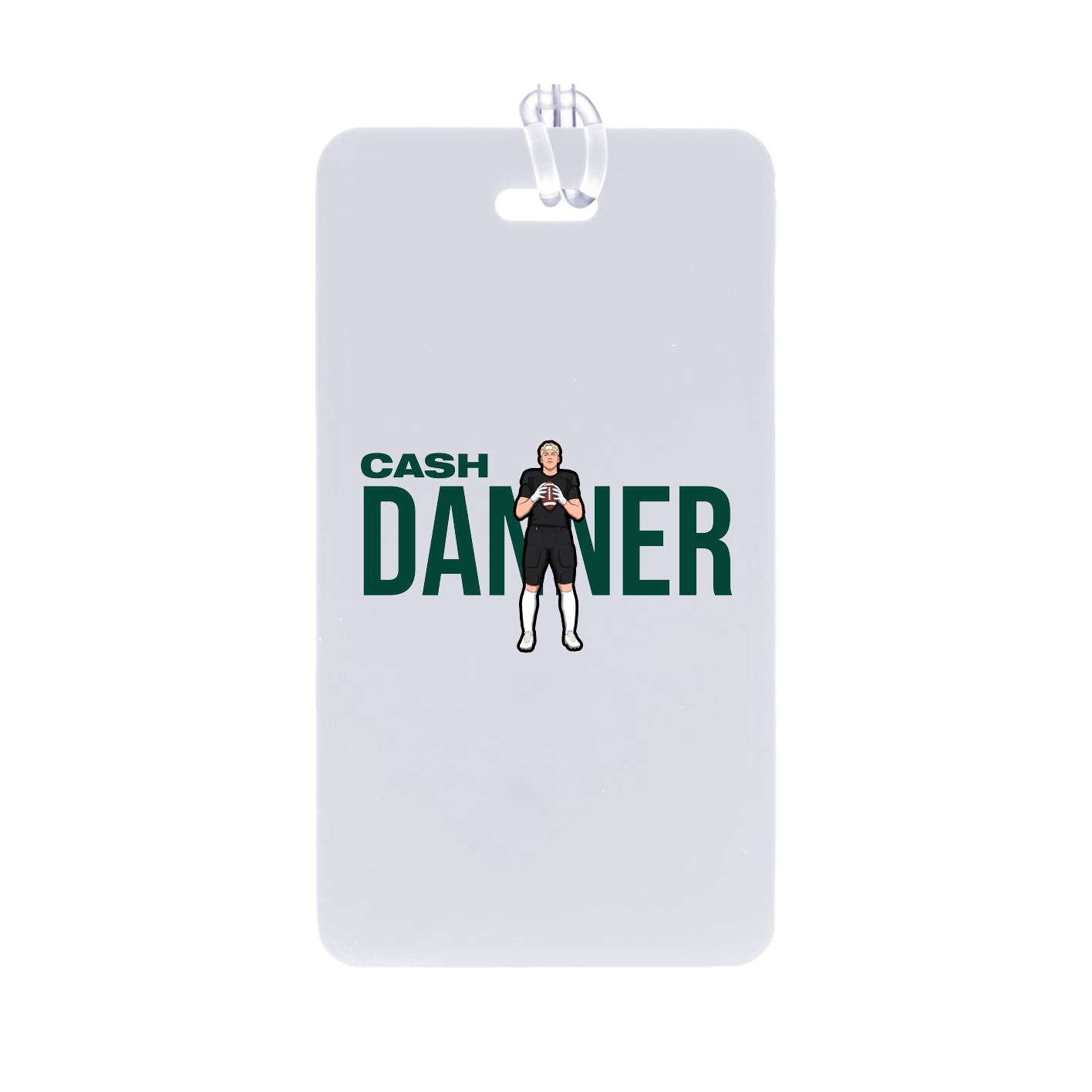 Bag Tag — Player Name in Classic