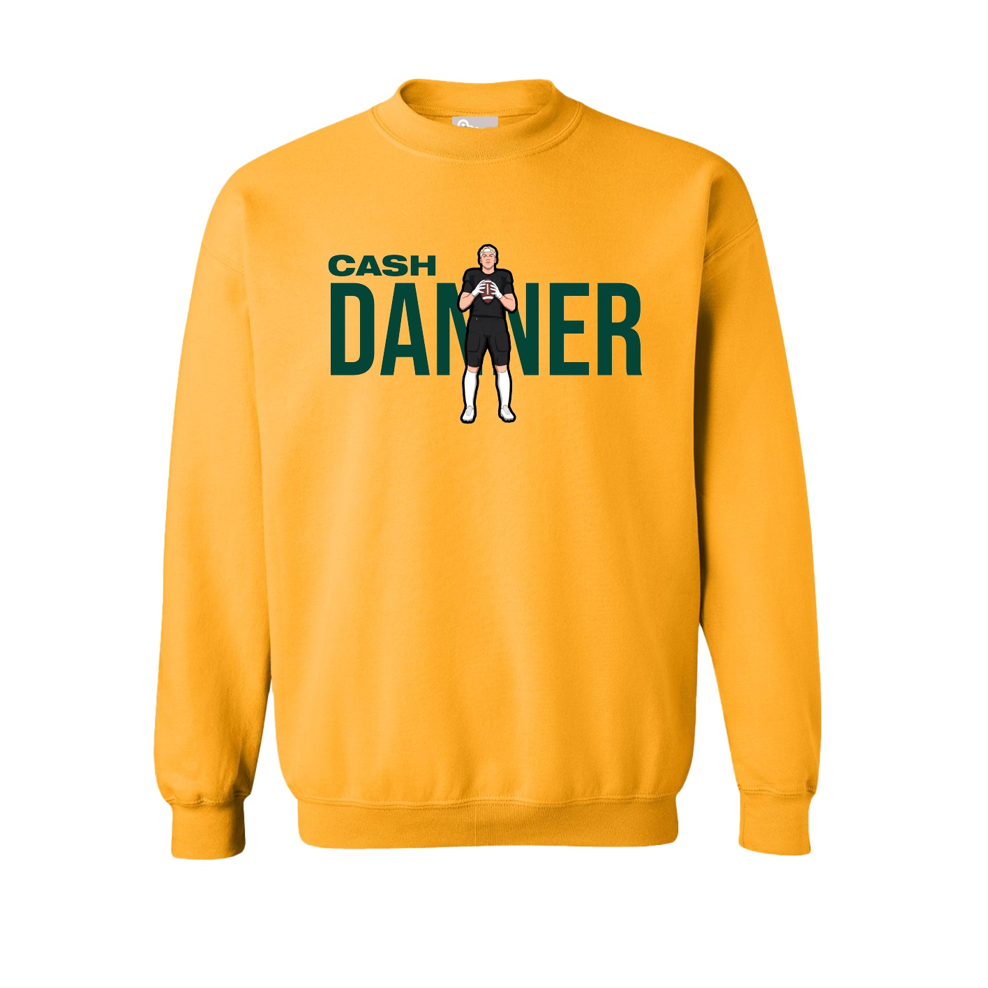 Fleece Crew — Player Name in Gold