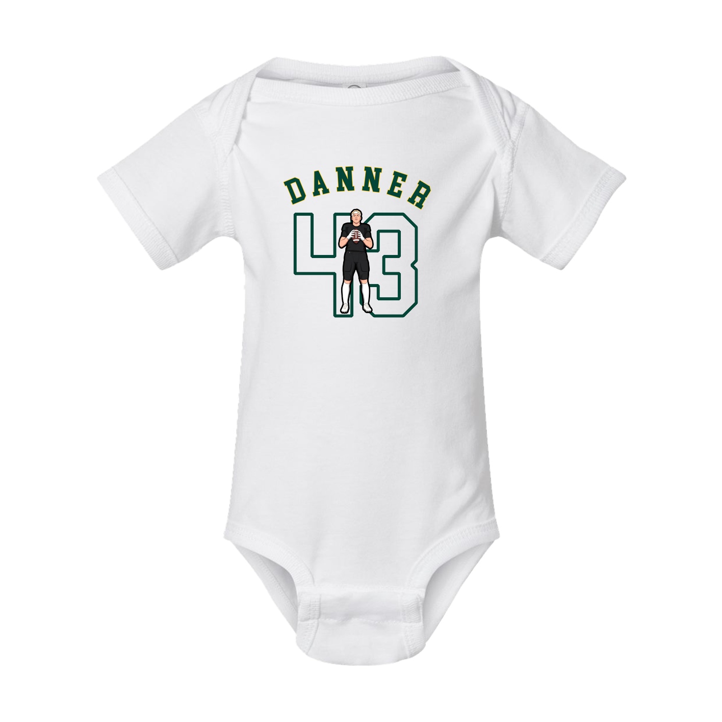 Baby Onesie — Shirsey Arch in White