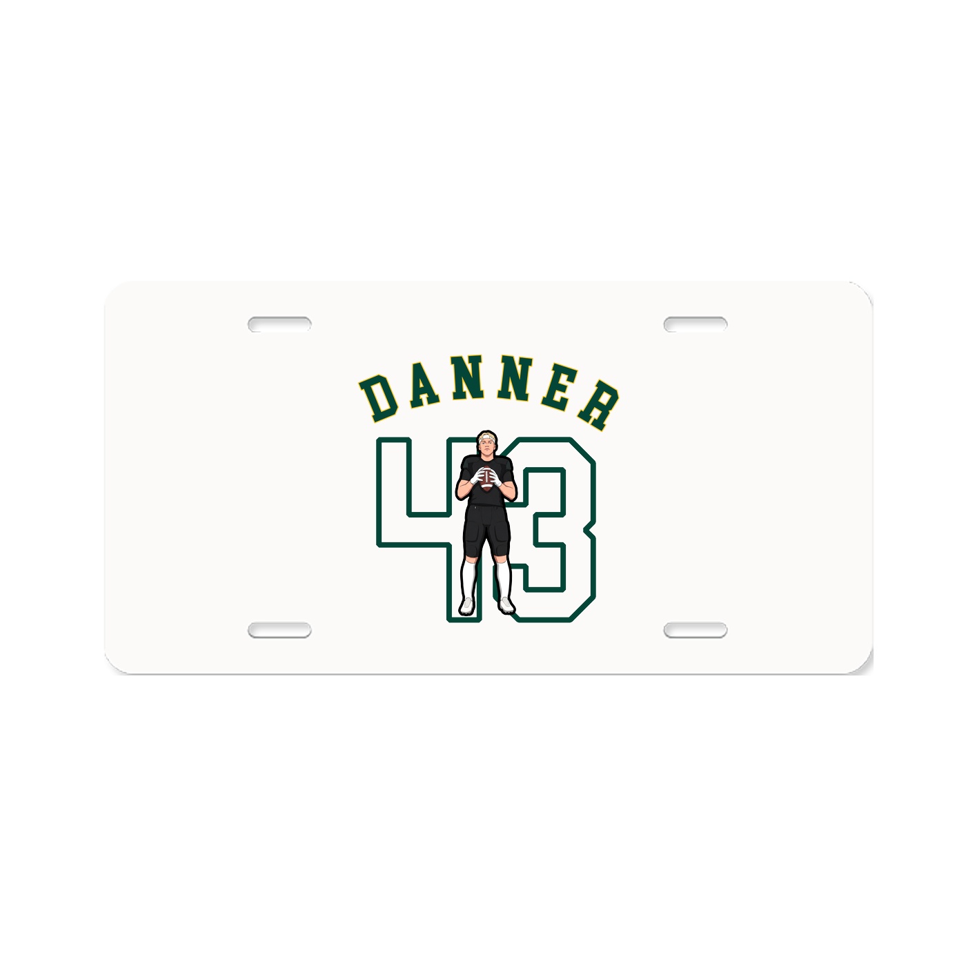 License Plate — Shirsey Arch in Classic