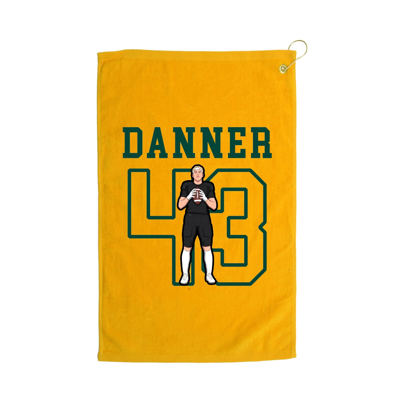 Golf Towel — Shirsey in Gold
