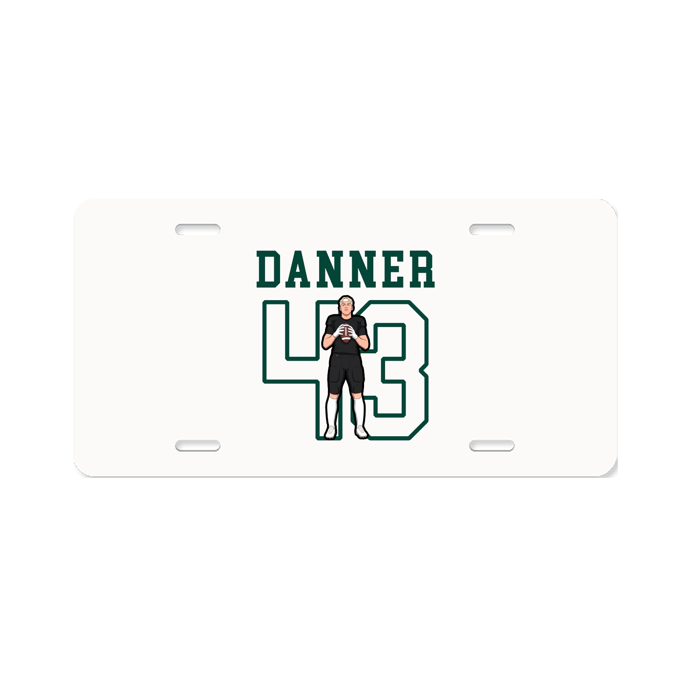 License Plate — Shirsey in Classic