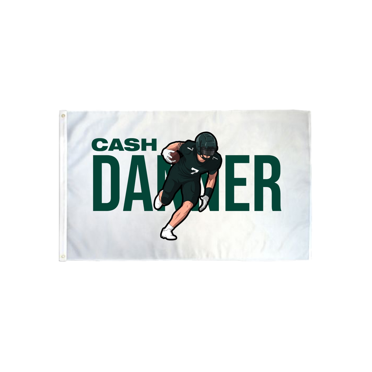 3x5 Flag — Player Name in Classic