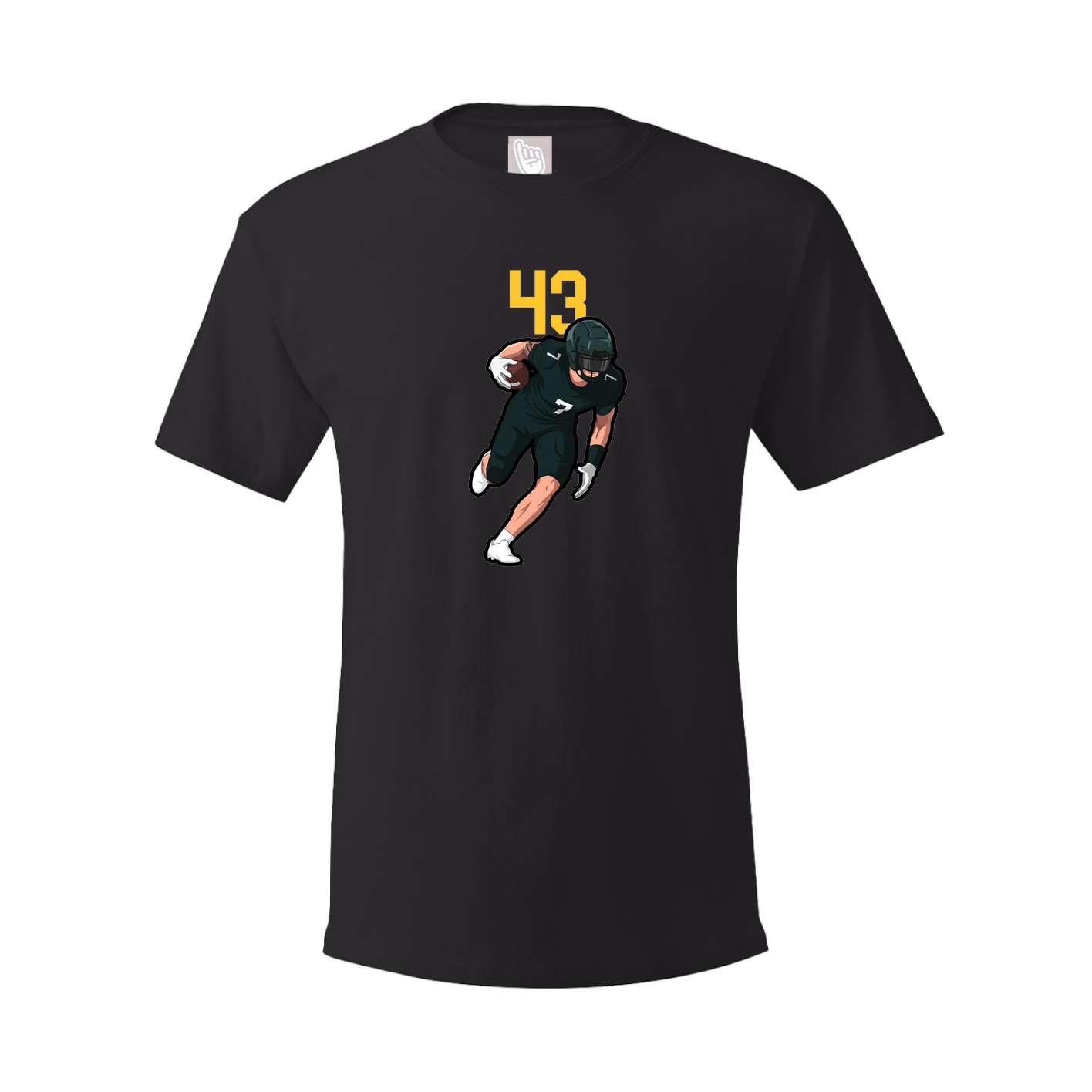 Tee — Number Top in Black
