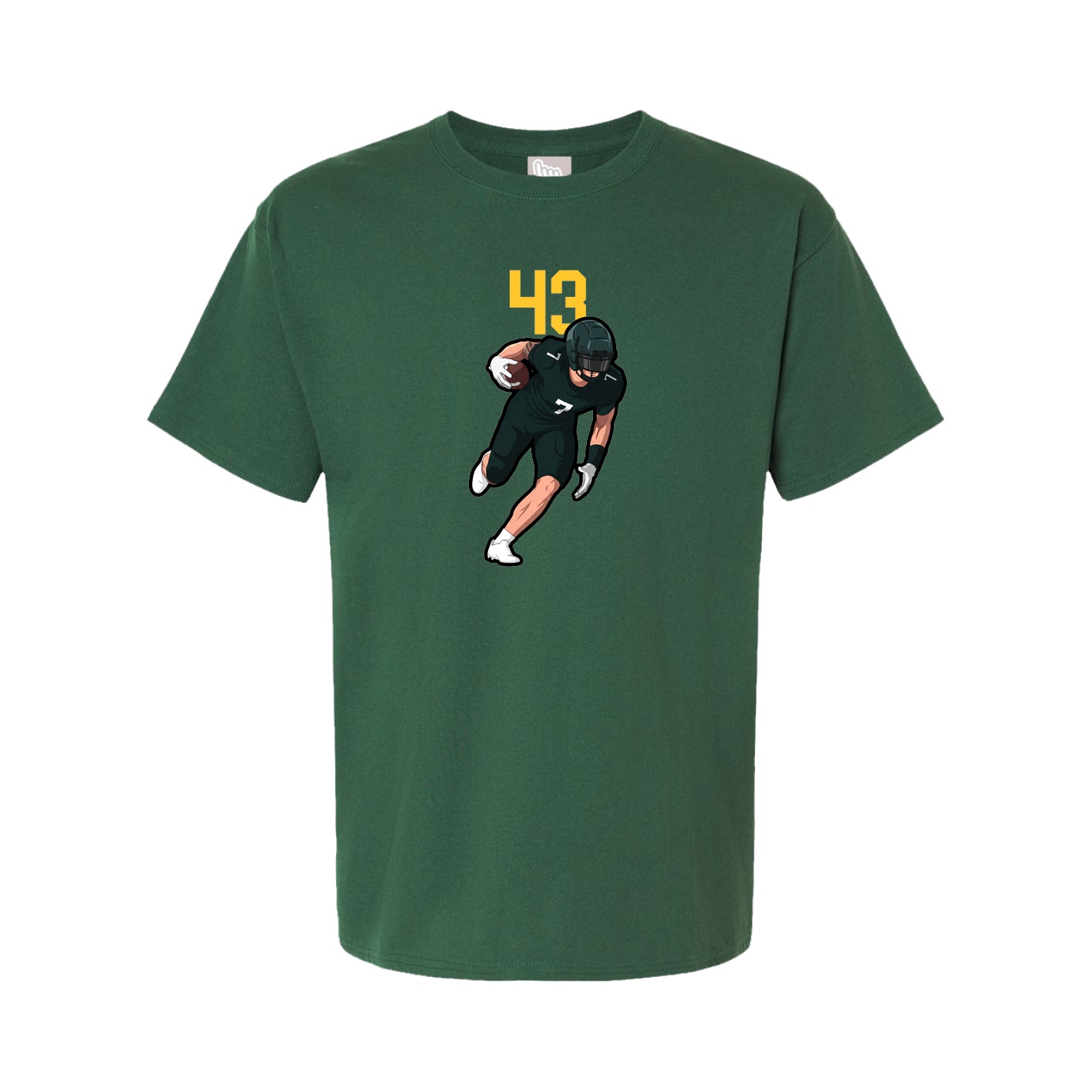 Tee — Number Top in Green