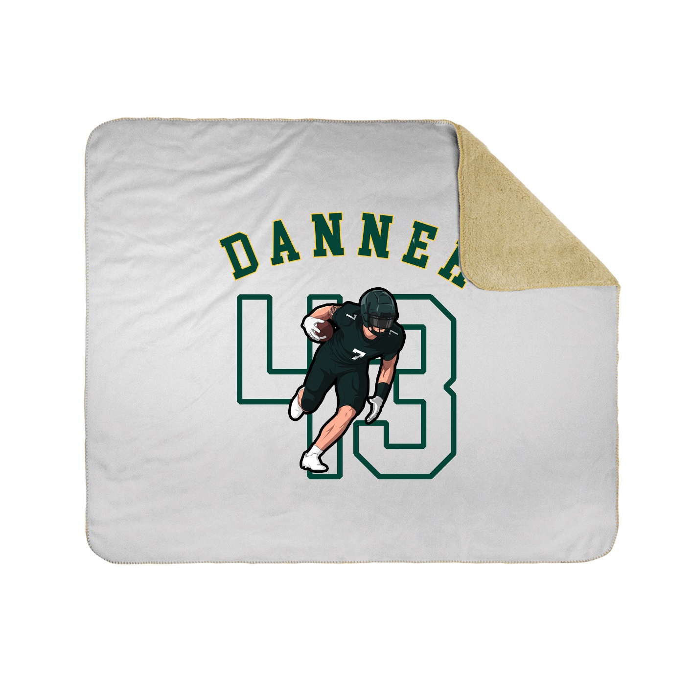 Throw Blanket — Shirsey Arch in White