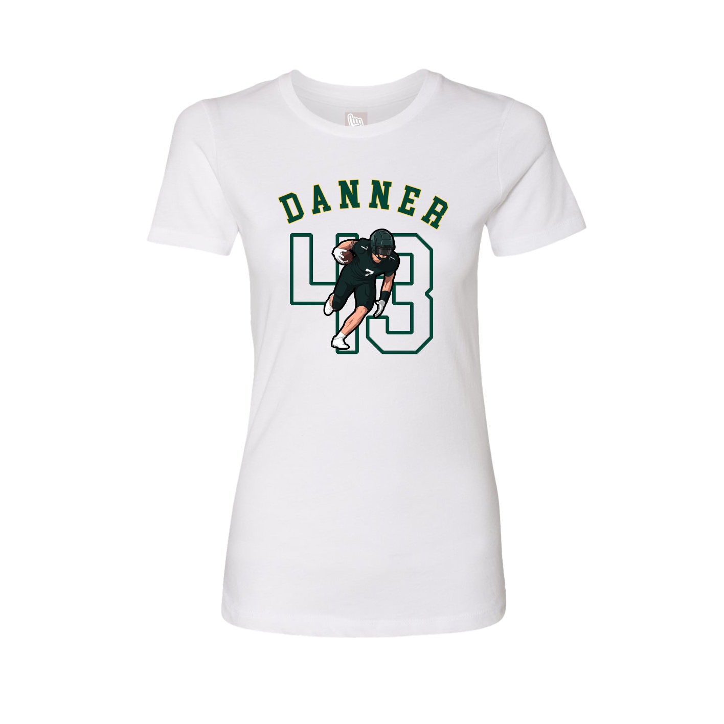 Womens Tee — Shirsey Arch in White