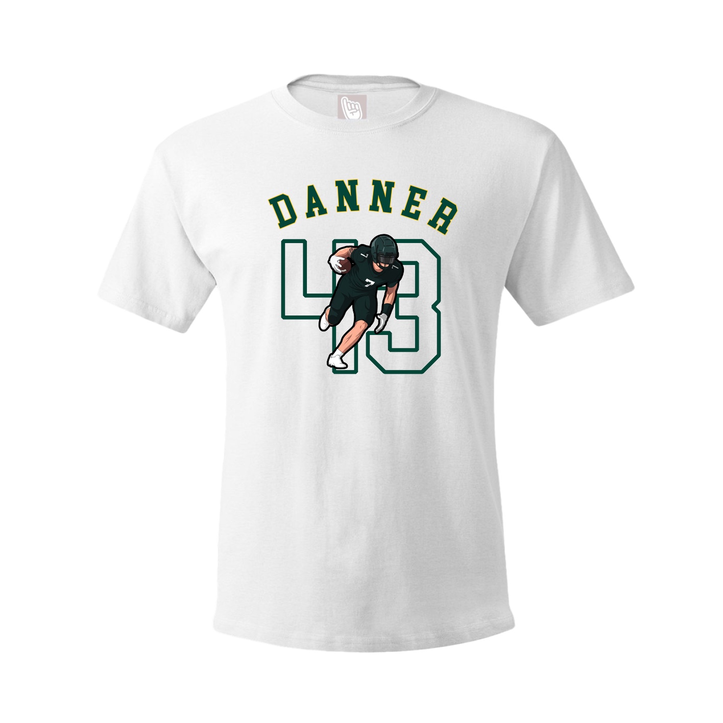 Youth Tee — Shirsey Arch in White