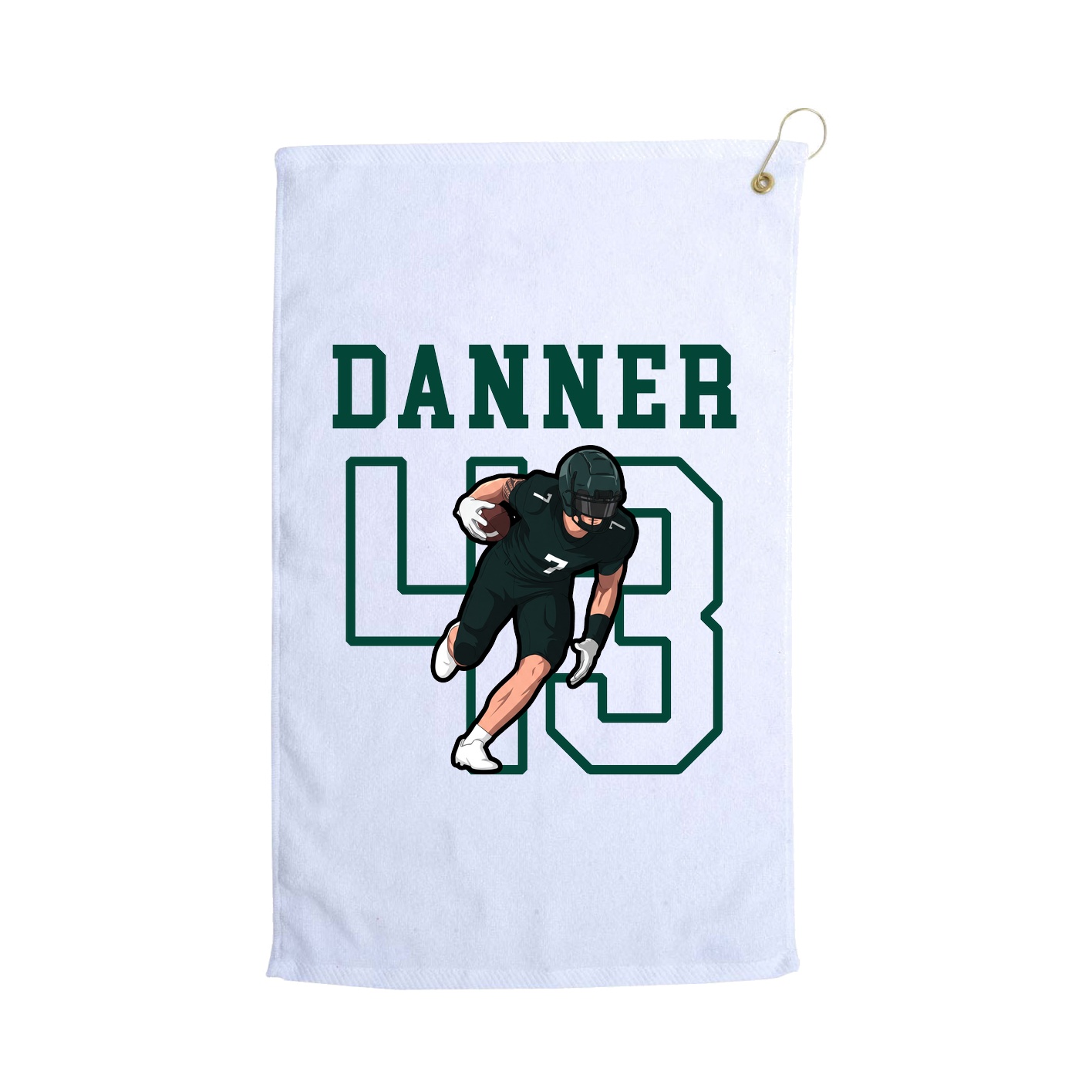 Golf Towel — Shirsey in White