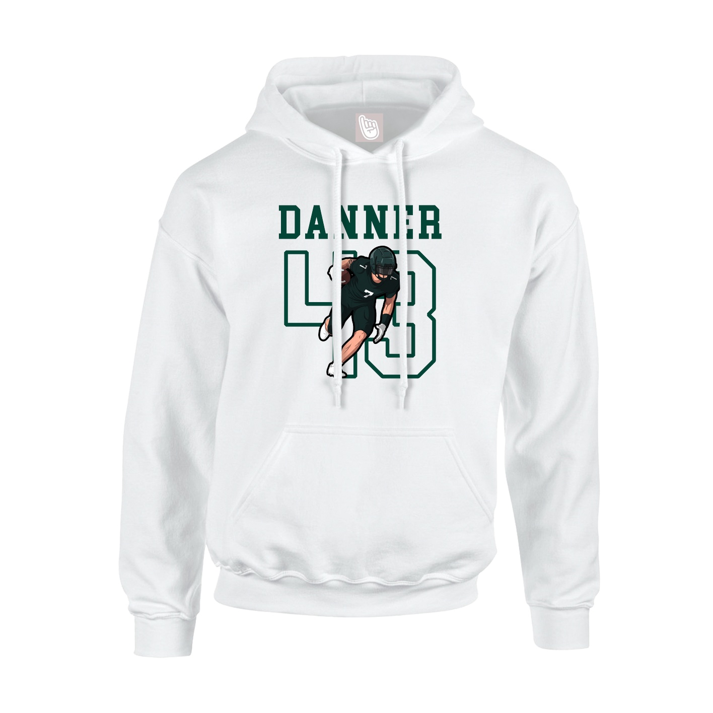 Youth Hoodie — Shirsey in White