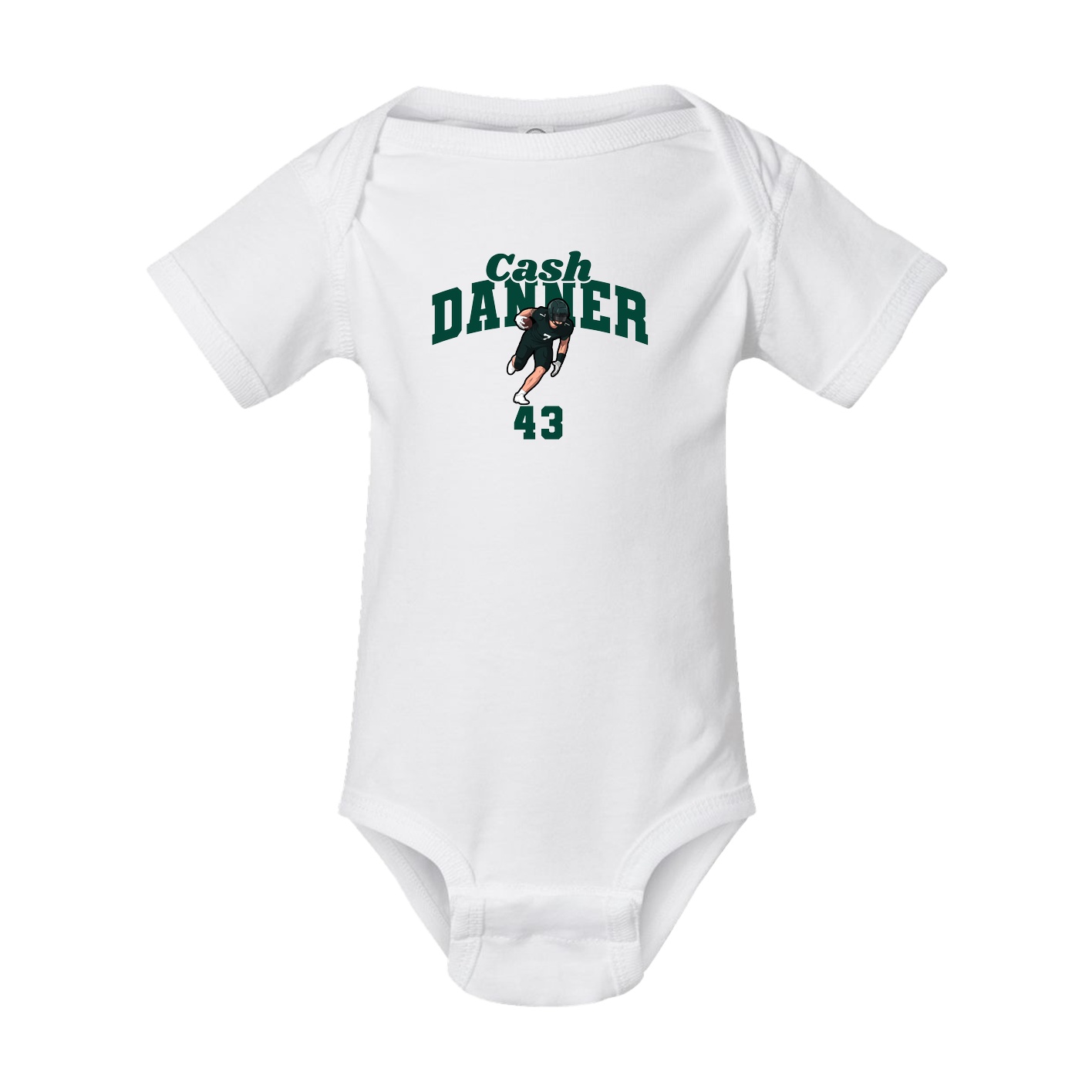 Baby Onesie — Signature Arch in White