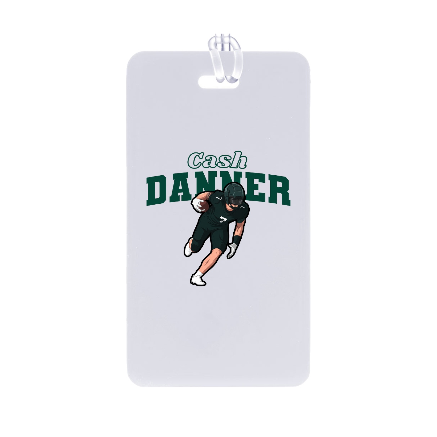 Bag Tag — Name Arch in Classic