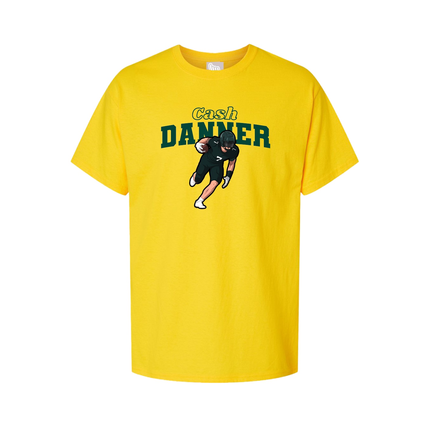 Tee — Name Arch in Gold