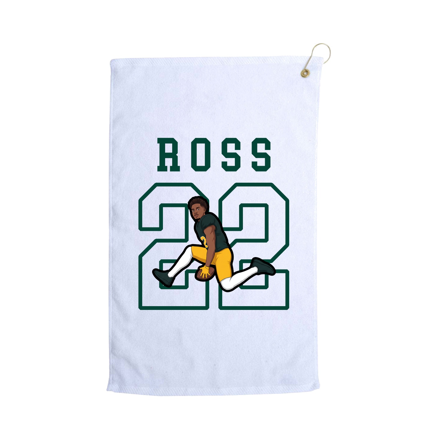 Golf Towel — Shirsey in White