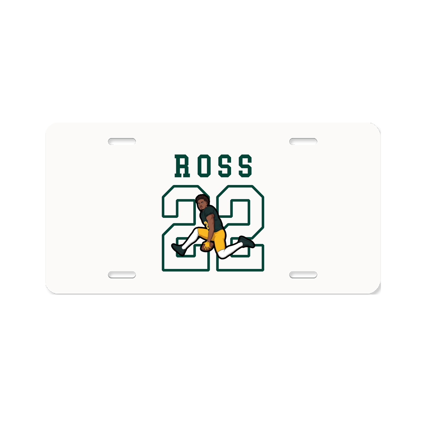 License Plate — Shirsey in Classic