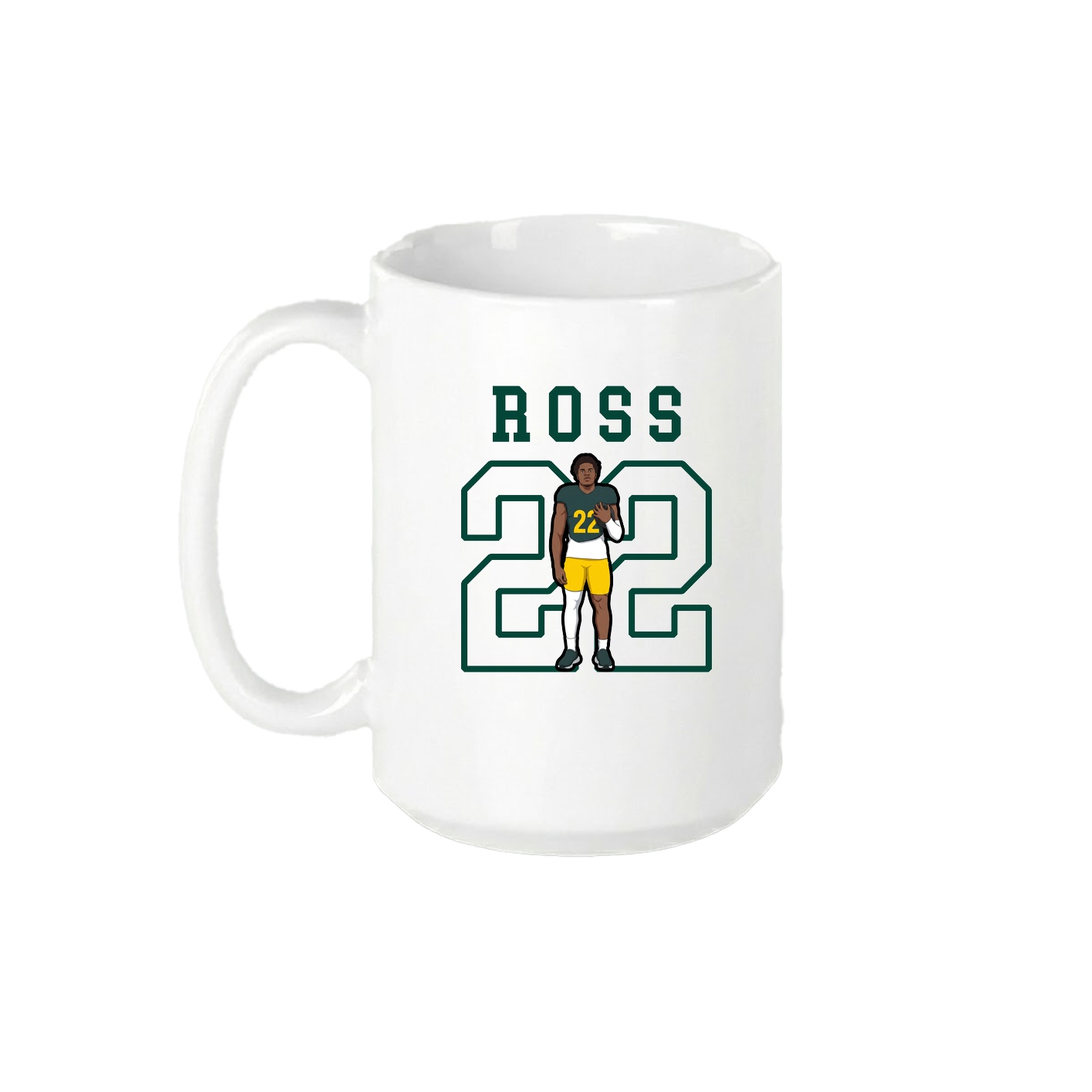 15oz Coffee Mug — Shirsey in White