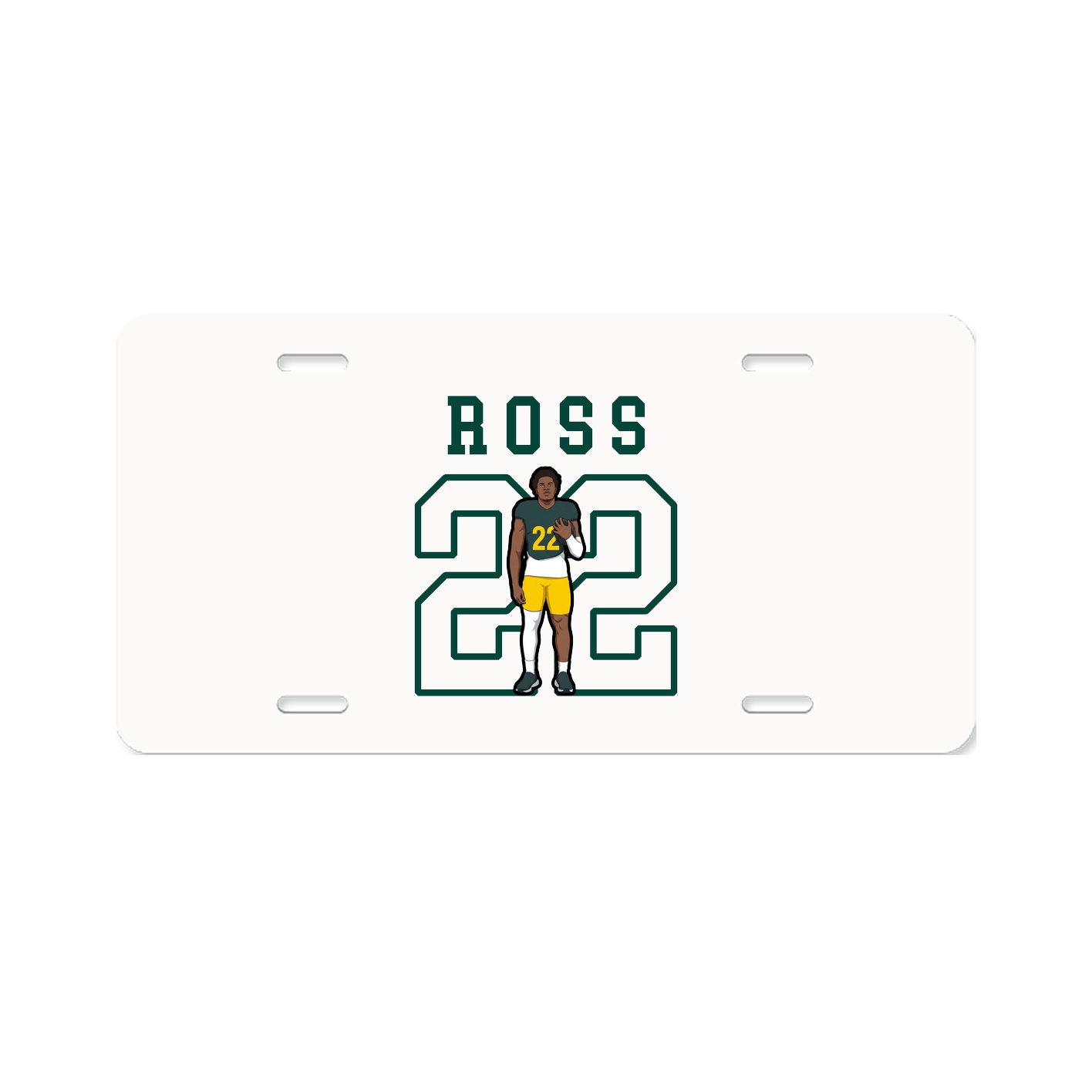 License Plate — Shirsey in Classic