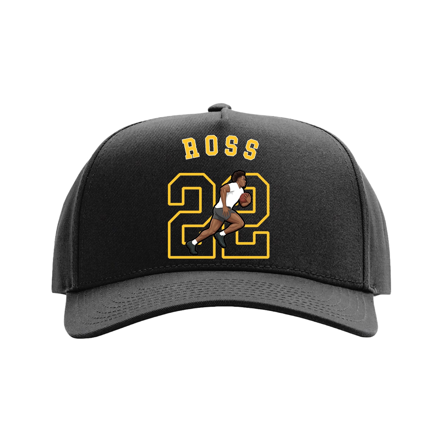 Full Fabric Five-Panel Champ Cap