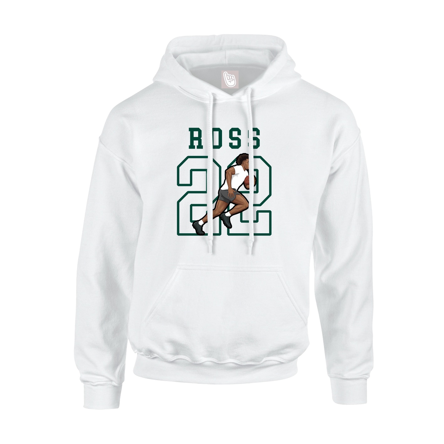 Youth Hoodie — Shirsey in White
