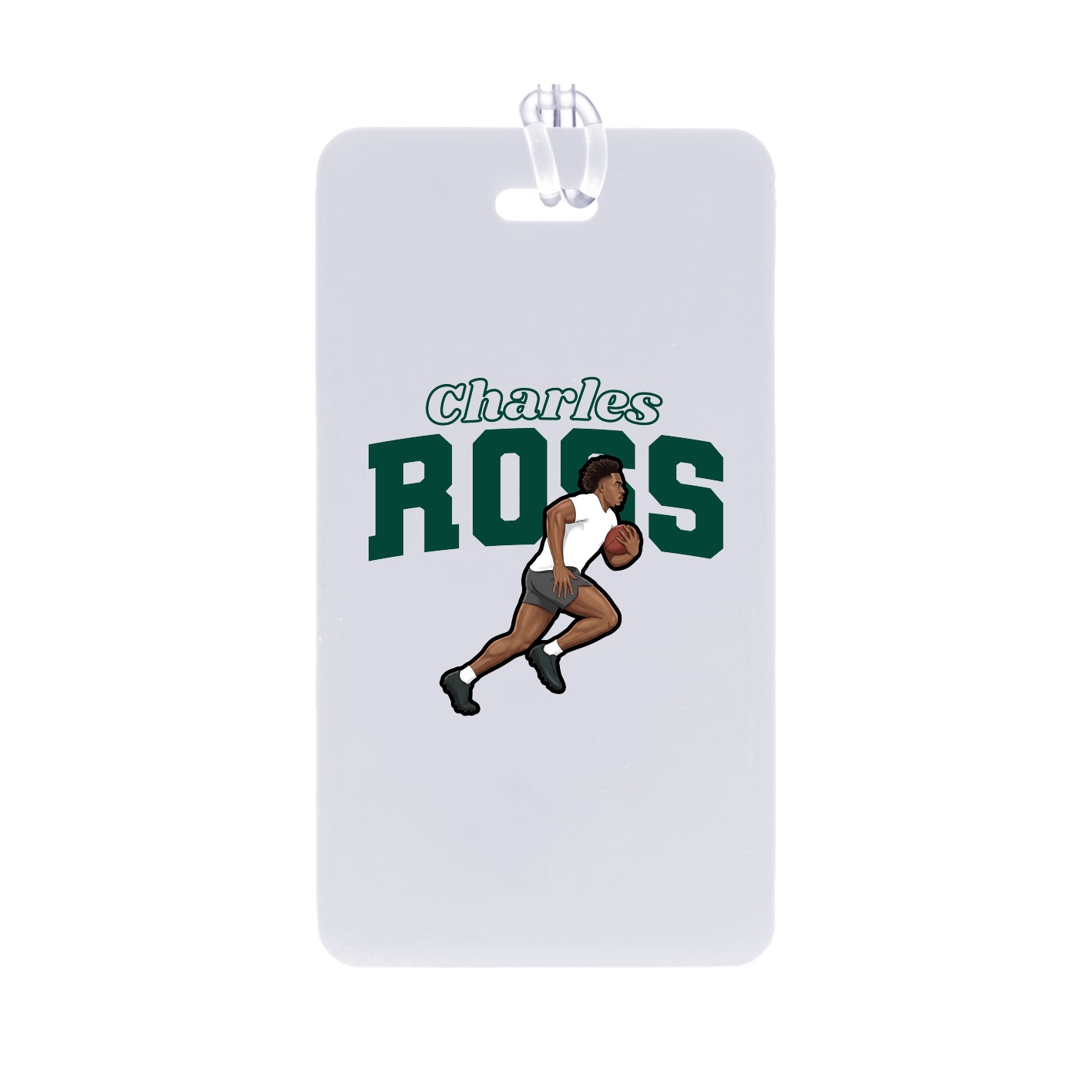 Bag Tag — Name Arch in Classic