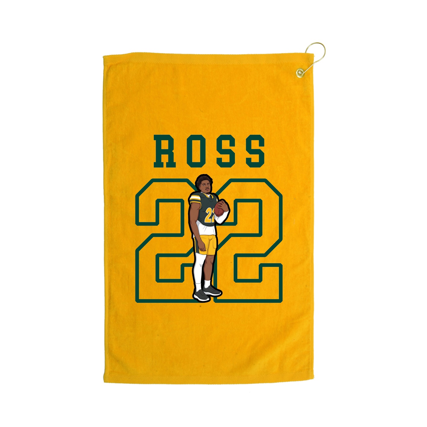 Golf Towel — Shirsey in Gold