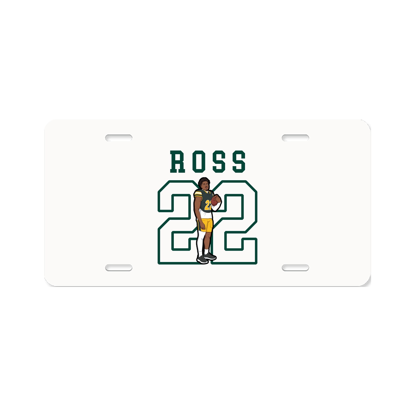 License Plate — Shirsey in Classic
